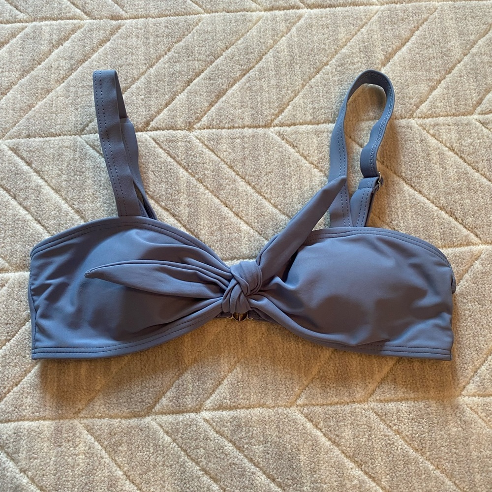 Shein blue/gray bikini top